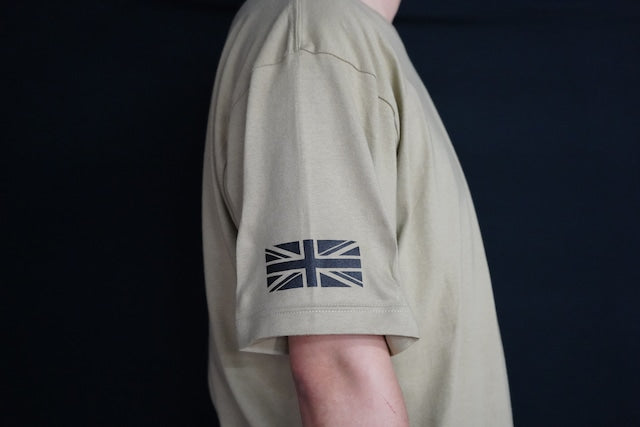 Safety First Range Tシャツ ( サンドカーキ / XLのみ )