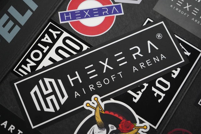 ガンケース BRAND ステッカー(大)