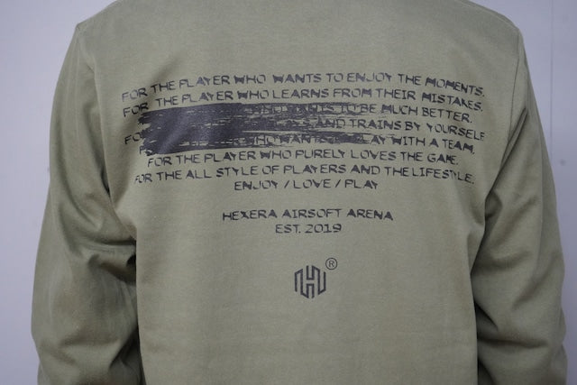 For The Player Long Tee (Olive)