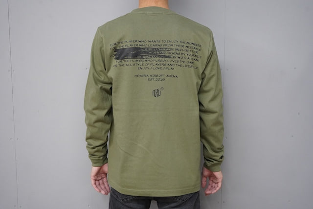 For The Player Long Tee (Olive)
